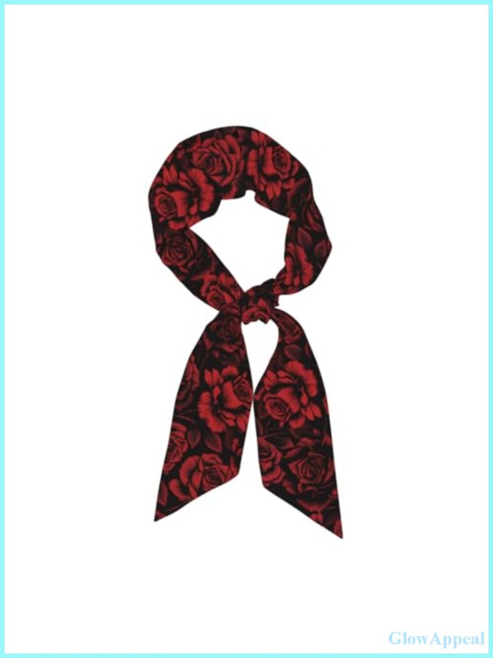 Long Skinny Silky Satin Hair Scarf Head Neck Scarf Thin Headscarf